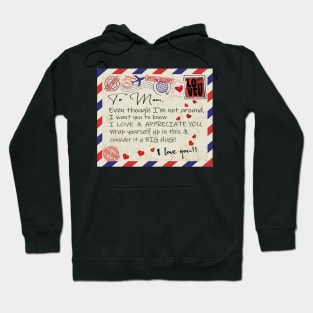 A Letter to Mom Hoodie